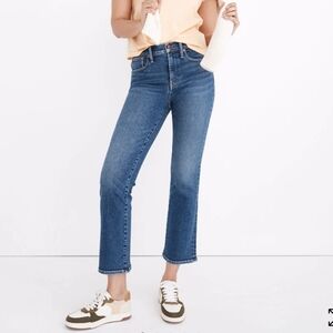 Madewell Cali Demi Boot Jeans Bodney Wash Size 27